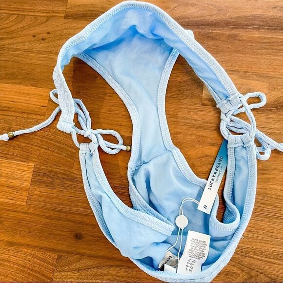 🍋 Lucky Brand • NWT Shoreline Chic Loop-Side Hipster Bikini Bottoms - Picture 7 of 7